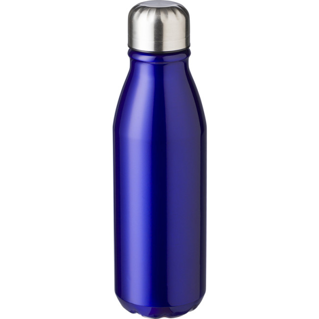 Custom Printed Orion Recycled Aluminium Single Walled Bottle 550ml - Image 1