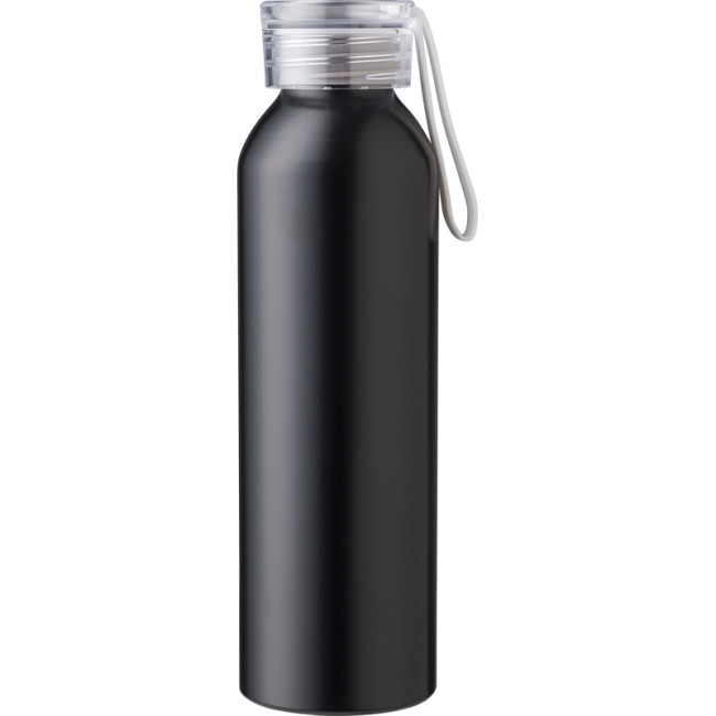 Custom Printed Recycled Aluminium Single Walled Bottle 650ml - Image 1