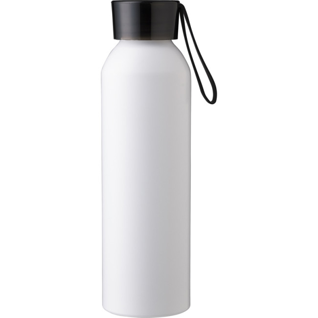 Custom Printed Mimosa Recycled Aluminium Single Walled Bottle 650ml - Image 2