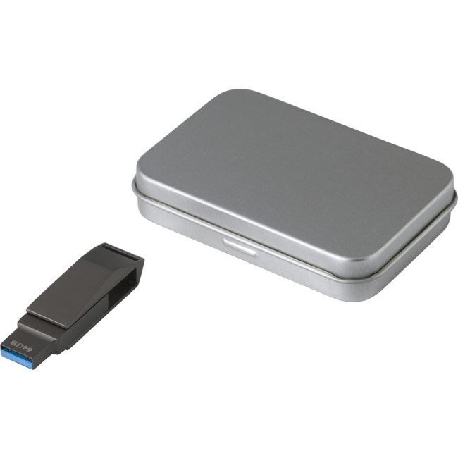 Custom Printed USB Stick With Metal Case - Image 1