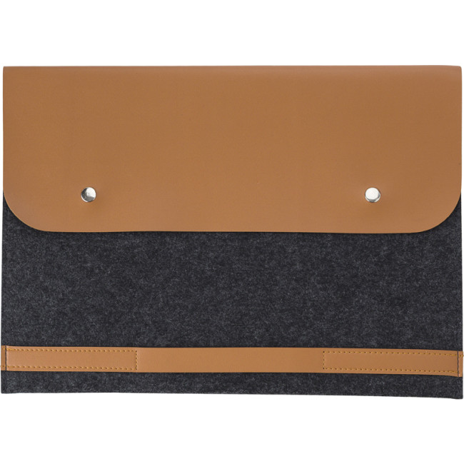 Custom Printed Rpet Felt Laptop Pouch - Image 5