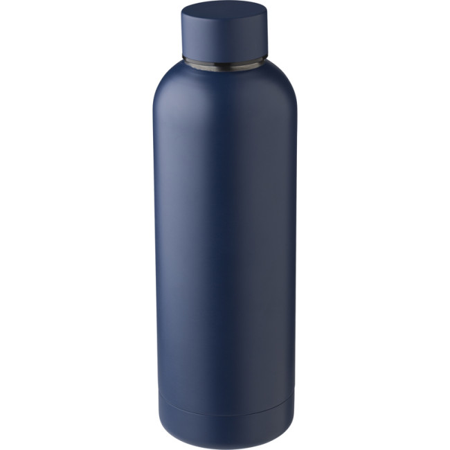 Custom Printed Alasia Recycled Stainless Steel Double Walled Bottle 500ml - Image 2