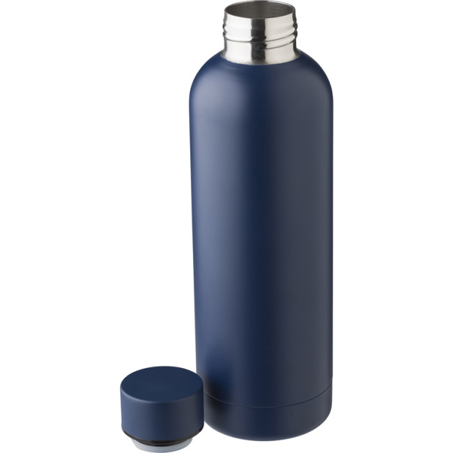 Custom Printed Alasia Recycled Stainless Steel Double Walled Bottle 500ml - Image 3