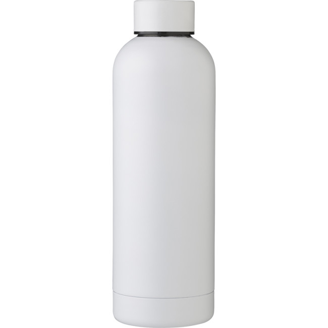 Custom Printed Alasia Recycled Stainless Steel Double Walled Bottle 500ml - Image 6