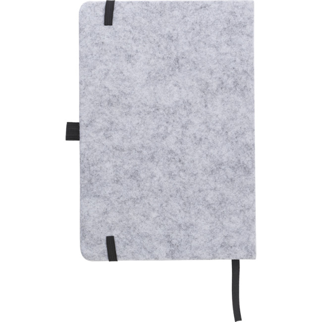 Custom Printed Rpet Felt A5 Notebook - Image 3