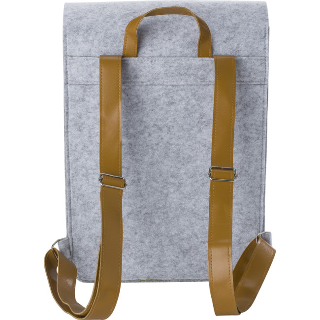 Custom Printed Rpet Felt Backpack - Image 2