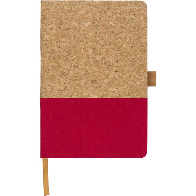 Custom Printed Cork & Cotton A5 Notebook - Image 7