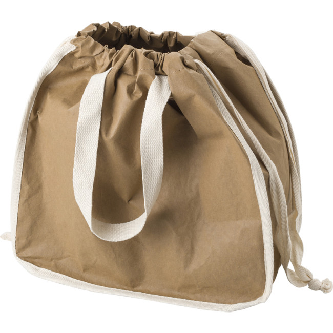 Custom Printed Kraft Shopping Bag - Image 1