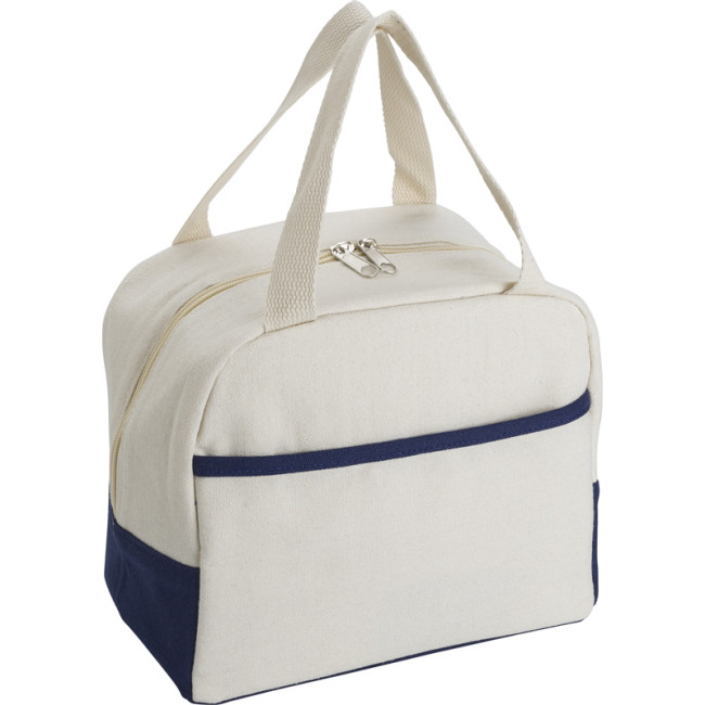 Custom Printed Cotton Cooler Bag - Image 1