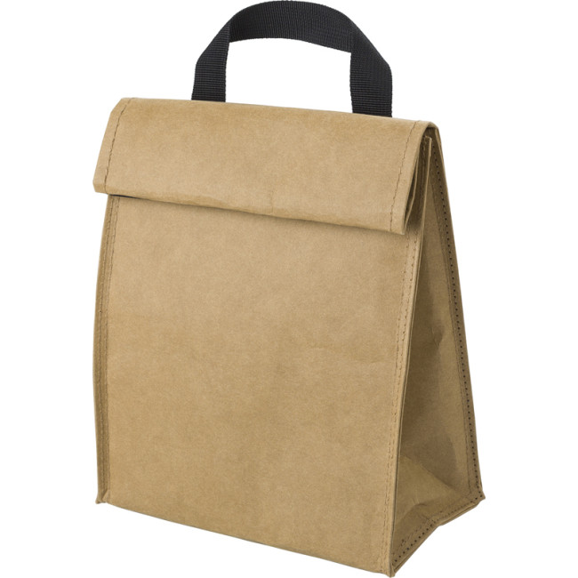 Custom Printed Kraft Paper Cooler Bag - Image 1