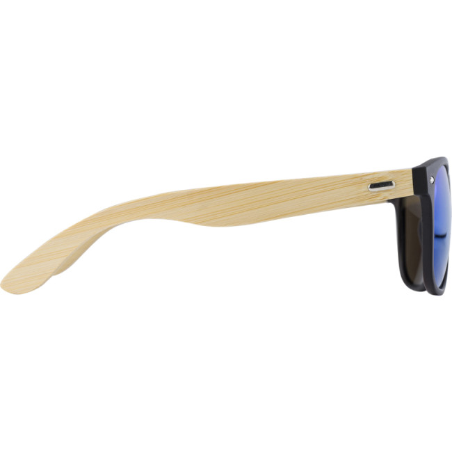 Custom Printed Bamboo Sunglasses - Image 2