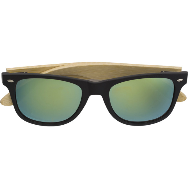 Custom Printed Bamboo Sunglasses - Image 4