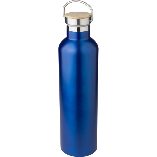 Custom Printed Stainless Steel Double Walled Bottle 1l - Image 1