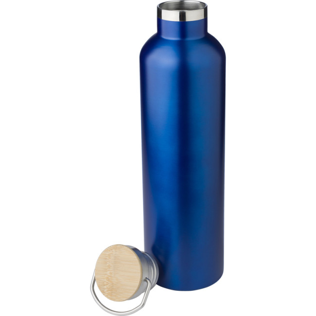 Custom Printed Stainless Steel Double Walled Bottle 1l - Image 2