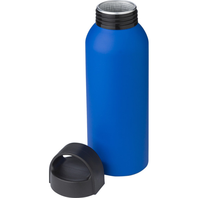 Custom Printed Recycled Aluminium Single Walled Bottle 500ml - Image 6