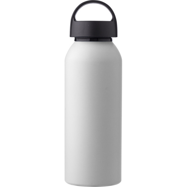 Custom Printed Recycled Aluminium Single Walled Bottle 500ml - Image 3