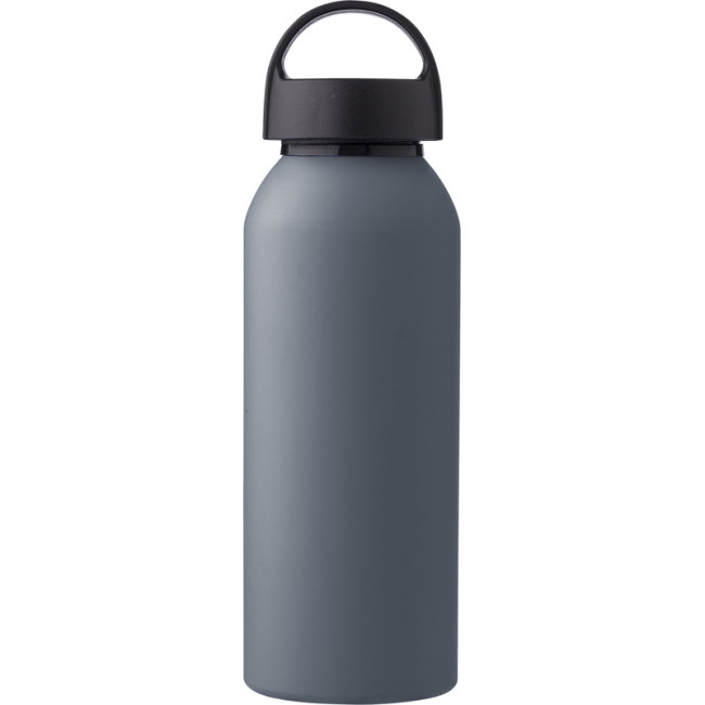 Custom Printed Recycled Aluminium Single Walled Bottle 500ml - Image 2