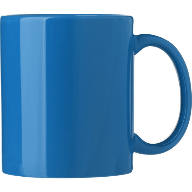 Custom Printed Ceramic Coloured Mug 300ml - Image 4