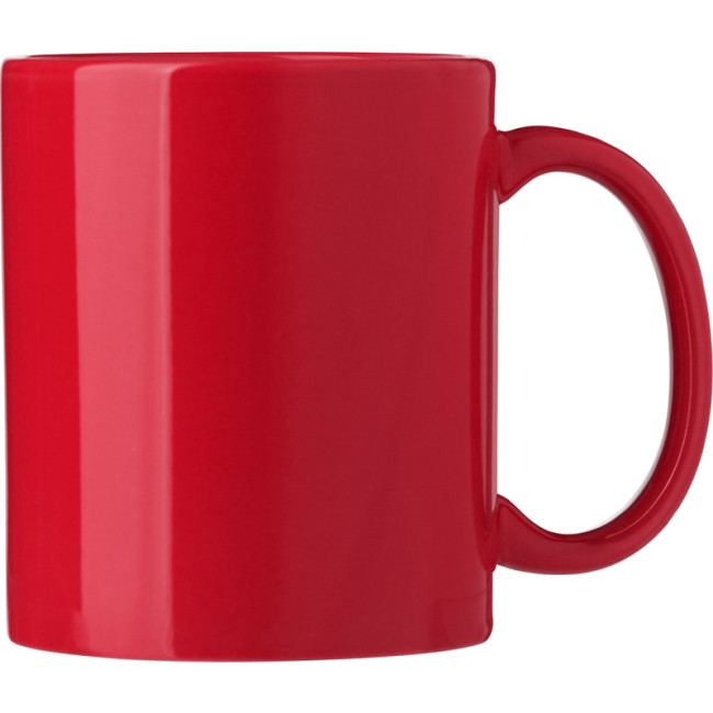 Custom Printed Ceramic Coloured Mug 300ml - Image 2