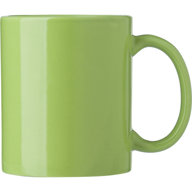 Custom Printed Ceramic Coloured Mug 300ml - Image 1