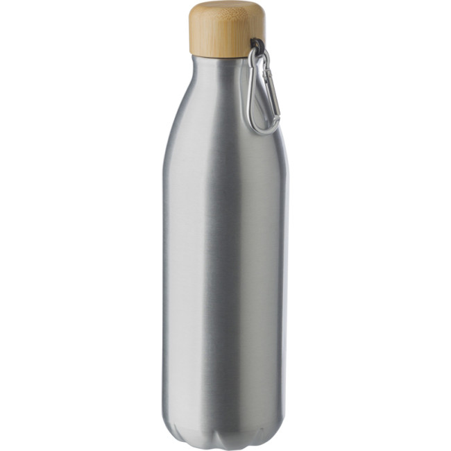 Custom Printed Aluminium Single Walled Bottle 750ml - Image 1