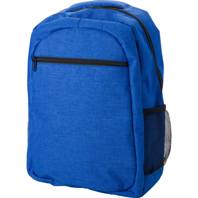 Custom Printed Polyester Backpack - Image 1