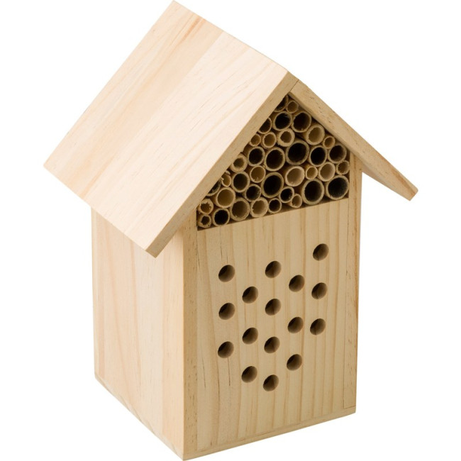 Custom Printed Wooden Bee House - Image 1