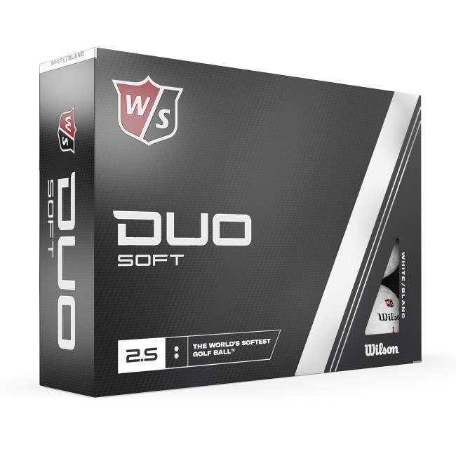 Custom Printed Wilson Staff Duo Soft Printed Golf Balls Buy 12 Dozen Get 2 Dozen Free