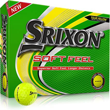 Custom Printed Srixon Soft Feel Printed Golf Balls 12-47 Dozen - Image 1