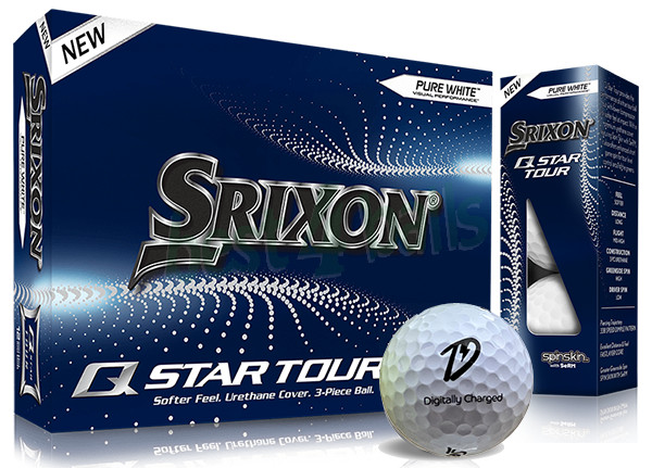 Custom Printed Srixon Q Star Tour Printed Golf Balls 12-47 Dozen