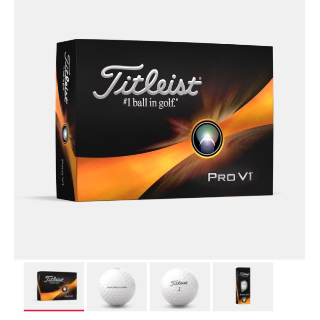 Custom Printed Titleist Pro V1 Printed Golf Balls