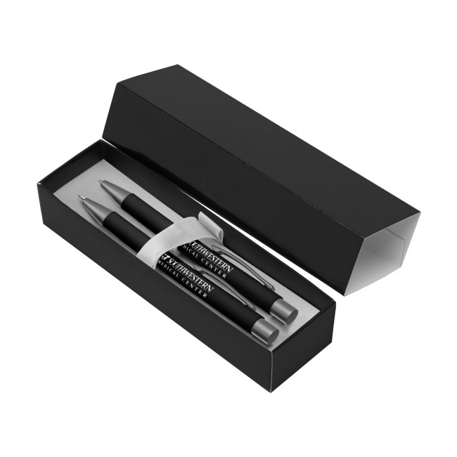 Custom Printed Bowie Pen & Pencil Gift Set