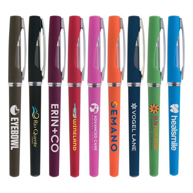 Custom Printed Presley Softy Gel Pen