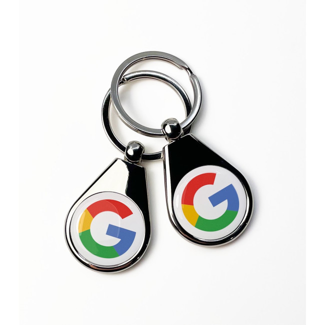 Custom Printed Nexus RT Metal Keyring