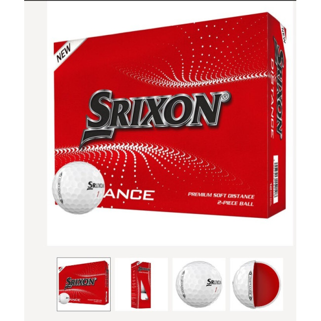 Custom Printed Srixon Distance Printed Golf Balls 12-47 Dozen