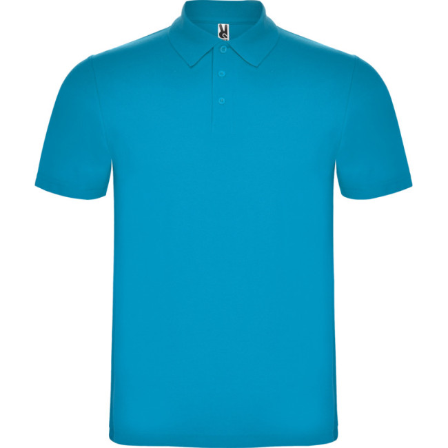 Custom Printed Austral Short Sleeve Unisex Polo - Image 4