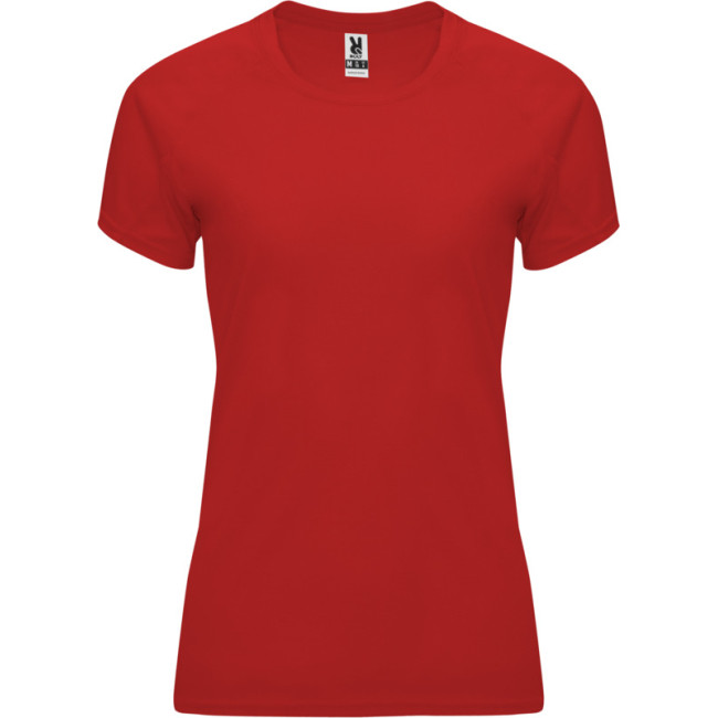 Custom Printed Bahrain Short Sleeve Women's Sports T-Shirt - Image 8