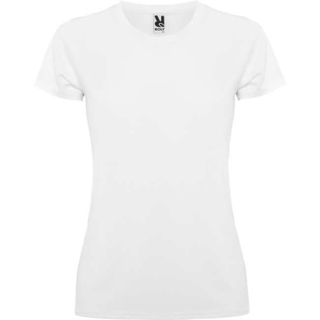 Custom Printed Montecarlo Short Sleeve Women's Sports T-Shirt - Image 7