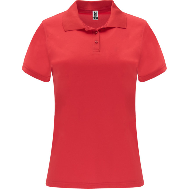 Custom Printed Monzha Short Sleeve Women's Sports Polo - Image 3