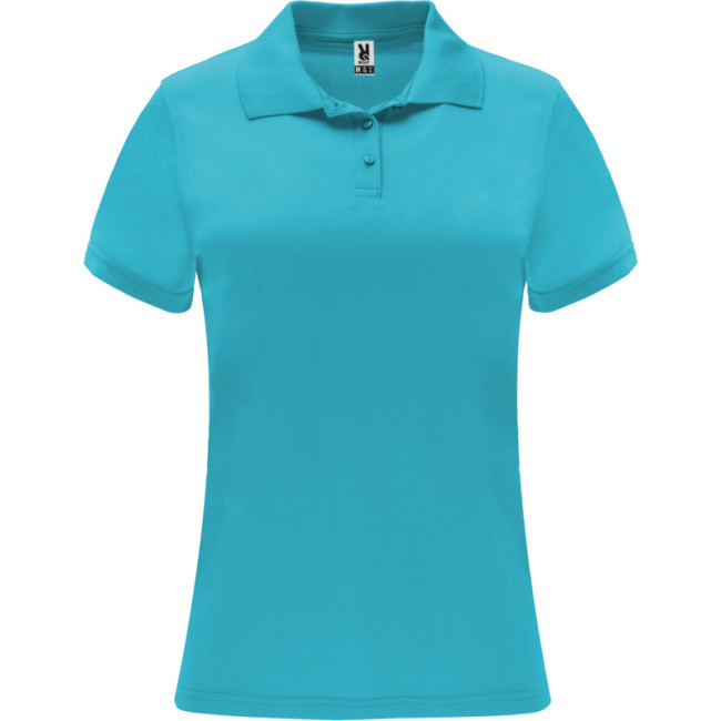 Custom Printed Monzha Short Sleeve Women's Sports Polo - Image 1