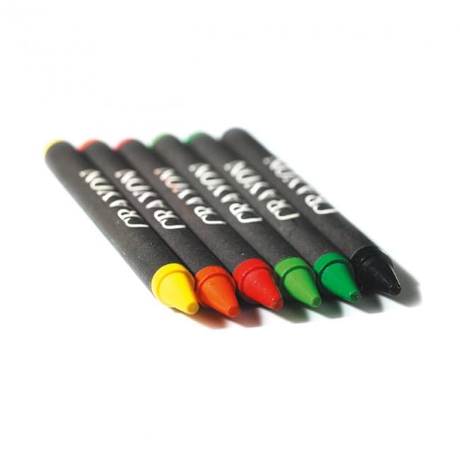 Custom Printed Carton Of 6 Wax Crayons - Image 5