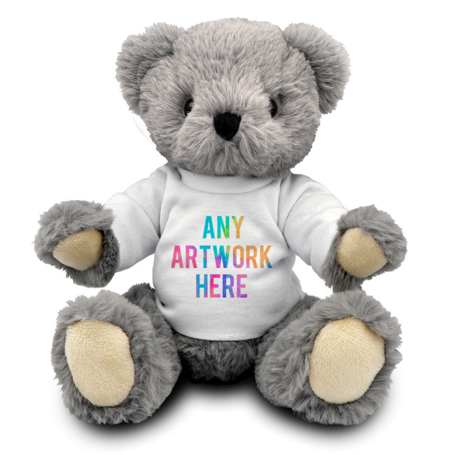 Custom Printed Jointed Soft Toy Archie Teddy Bear