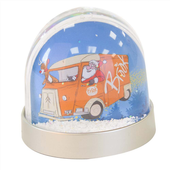 Custom Printed Glitter Snow Dome