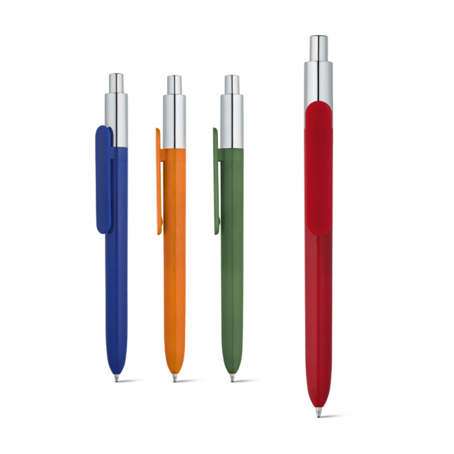 Custom Printed Kiwu Chrome ABS Ballpoint - Image 1