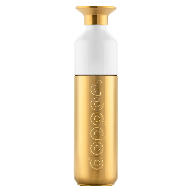 Custom Printed Dopper Steel Bottle 490ml - Image 1