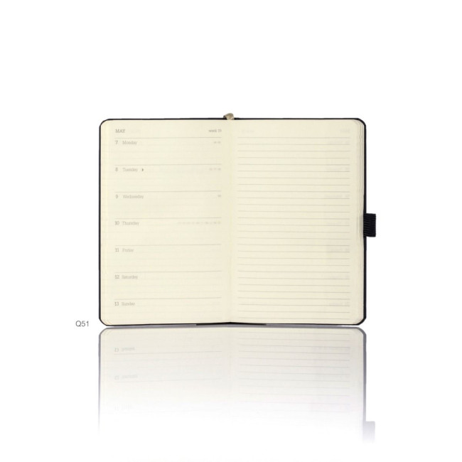 Custom Printed 2025 Ivory Tucson Diary - Pocket Size - Image 4