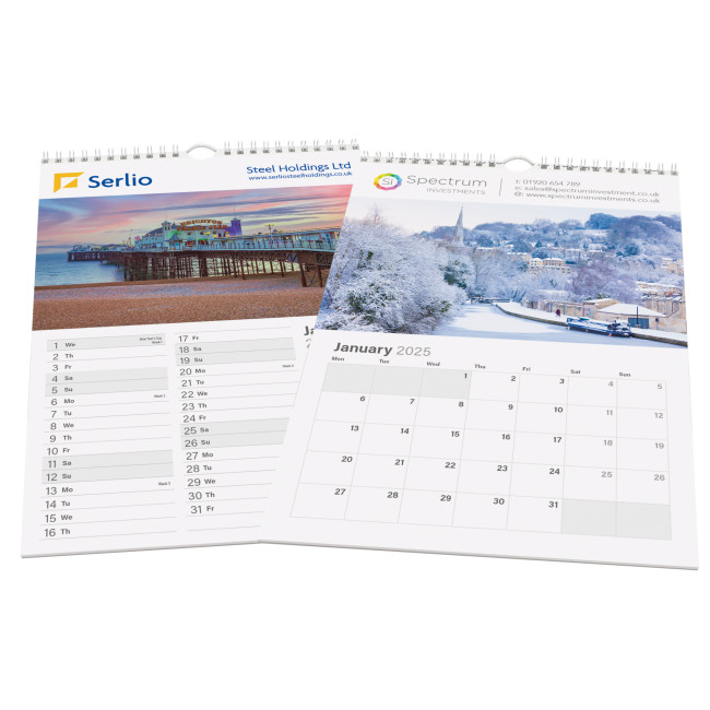 Custom Printed Smart-Calendar A4 Planner