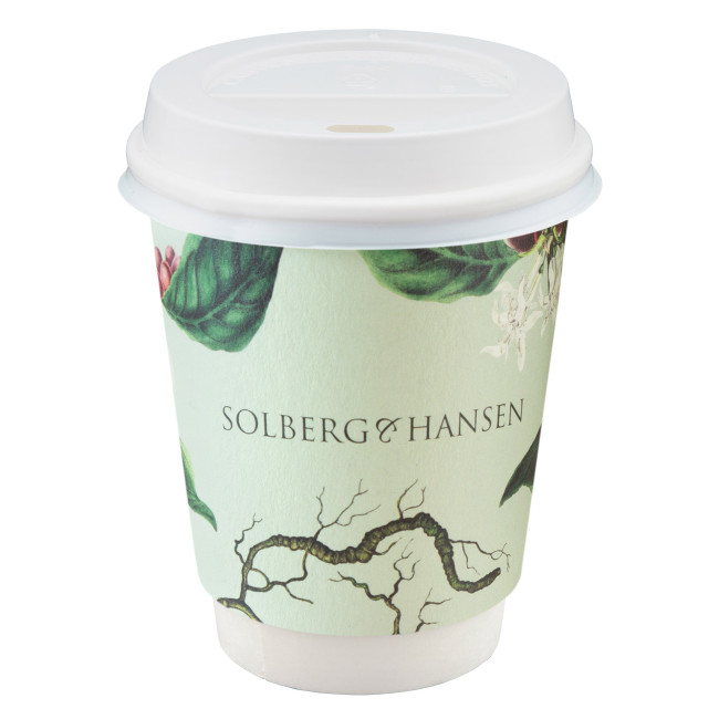 Custom Printed Recyclable Green & Good Cup 8oz