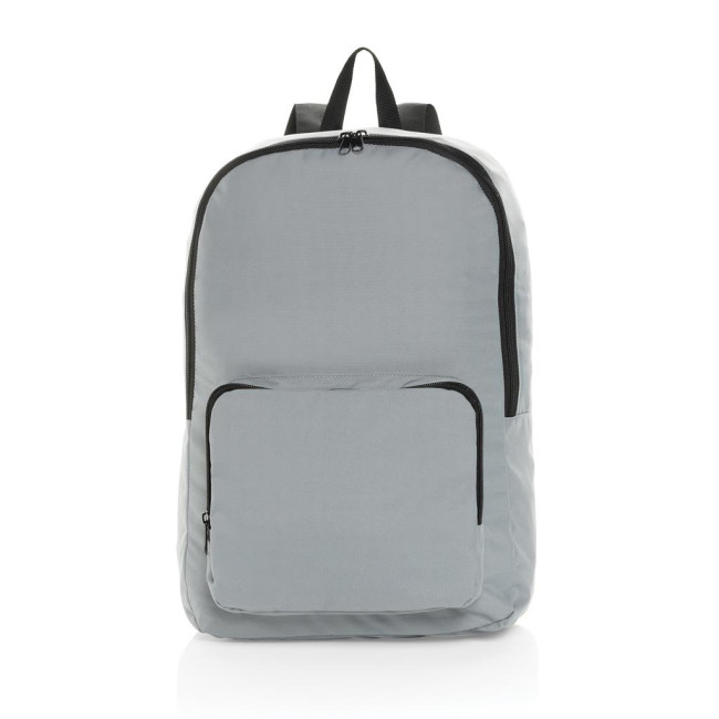 Custom Printed Dillon AWARE RPET Foldable Classic Backpack - Image 3