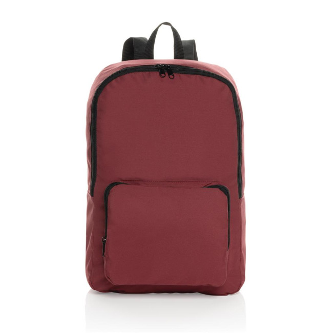 Custom Printed Dillon AWARE RPET Foldable Classic Backpack - Image 4